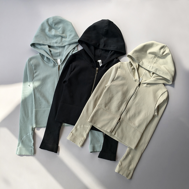 2024 New Hooded Tight Fitting  - Yoga Fitness Jacket review and price