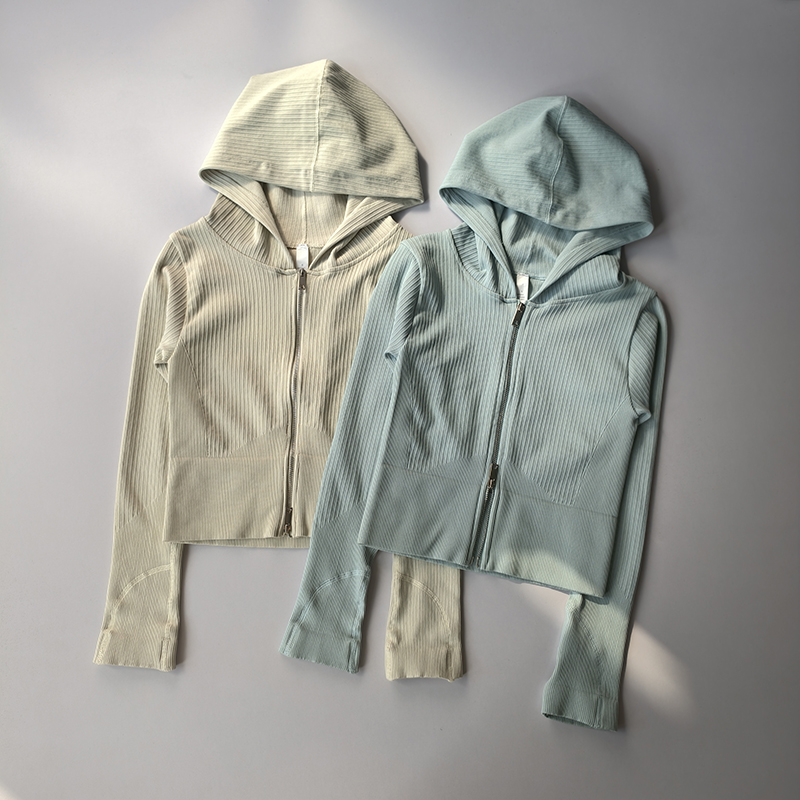 2024 New Hooded Tight Fitting  - Yoga Fitness Jacket review and price