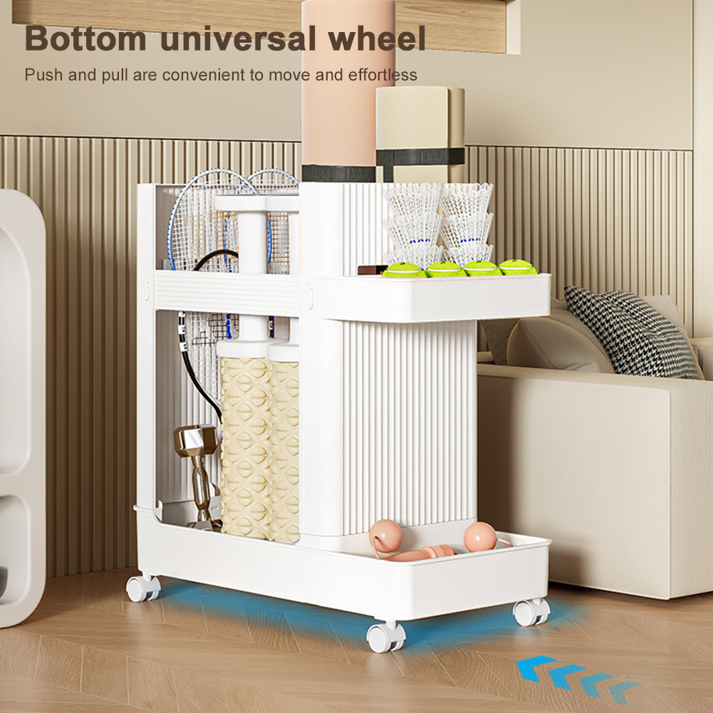 Sports Equipment Trolley Baske - Yoga Fitness Room review and price