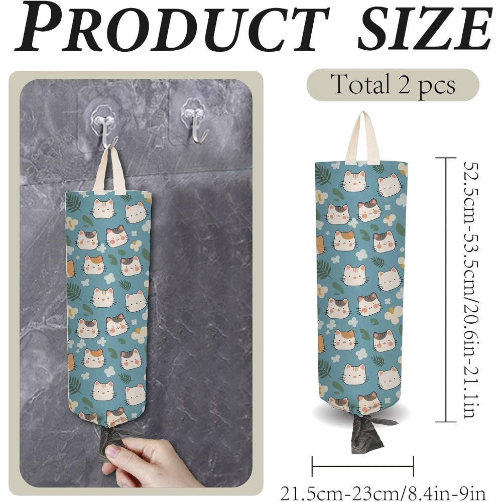 2Pcs Cloth Plastic Bag Holder  - Jump Rope review and price