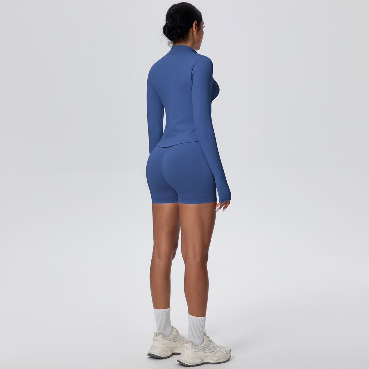 2PCS/Set Solid Color Gym Sport - Yoga Fitness Jacket review and price