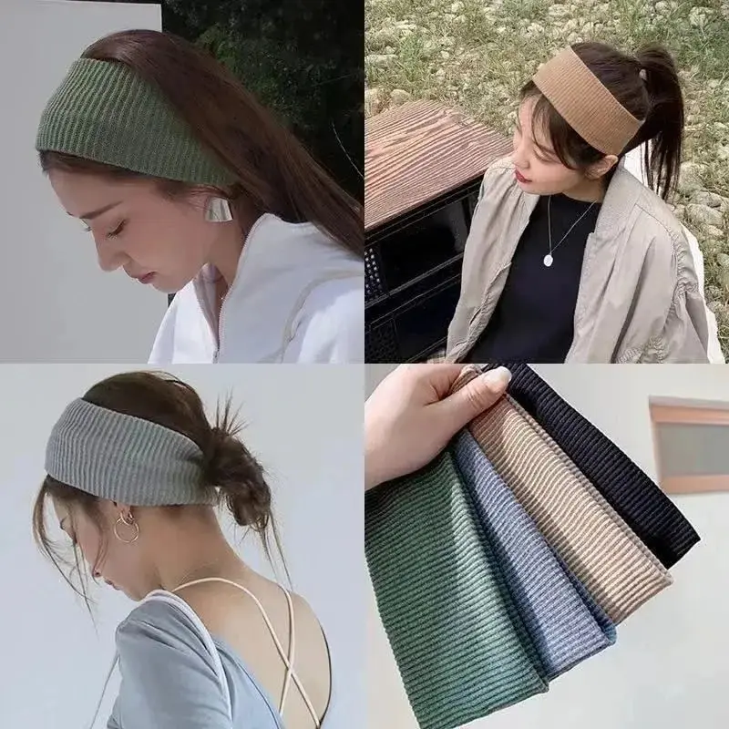 Elastic Solid Color Hair Bands - Yoga Fitness For Men review and price