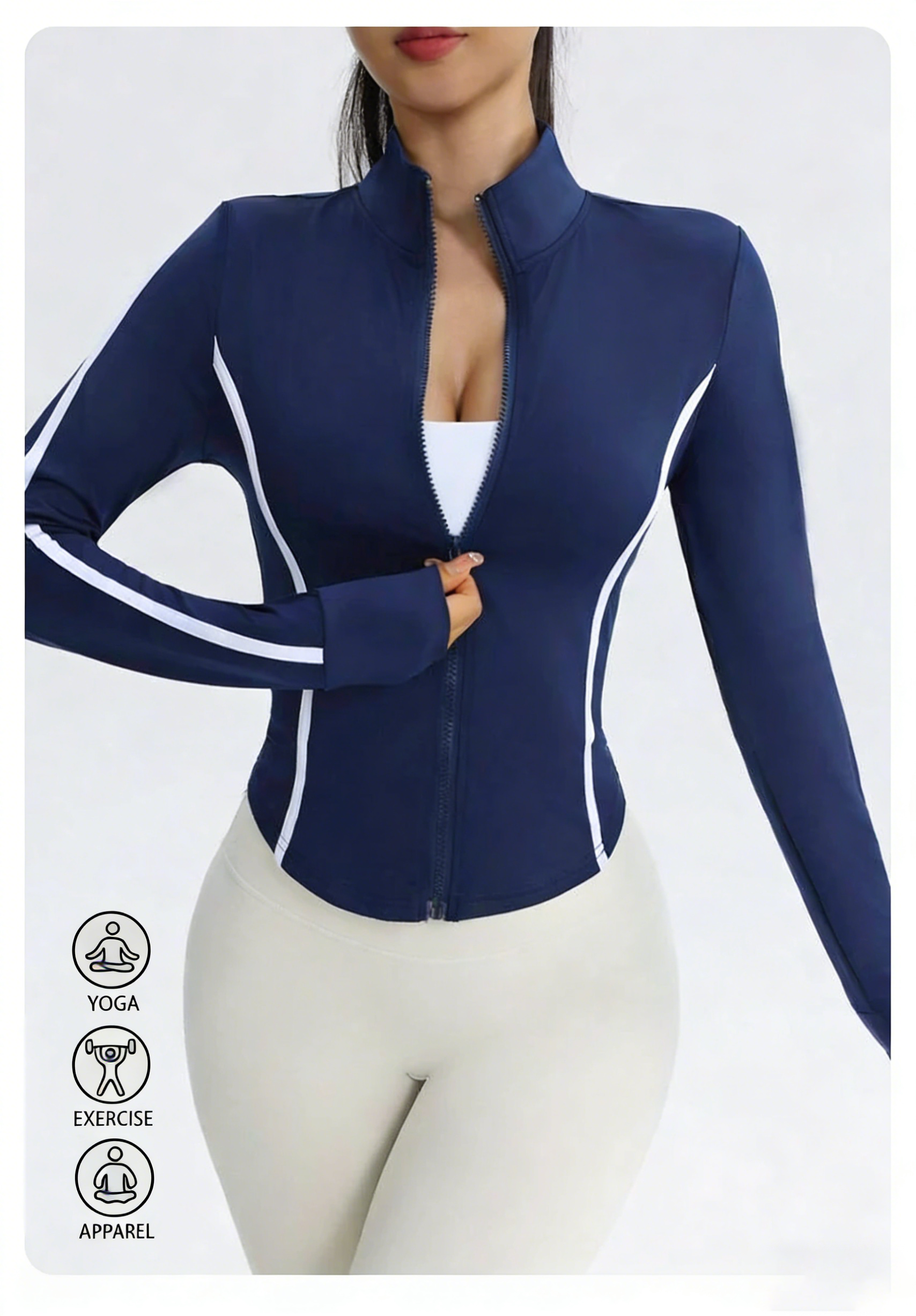 Women's Breathable Sports Jack - Yoga Fitness Jacket review and price