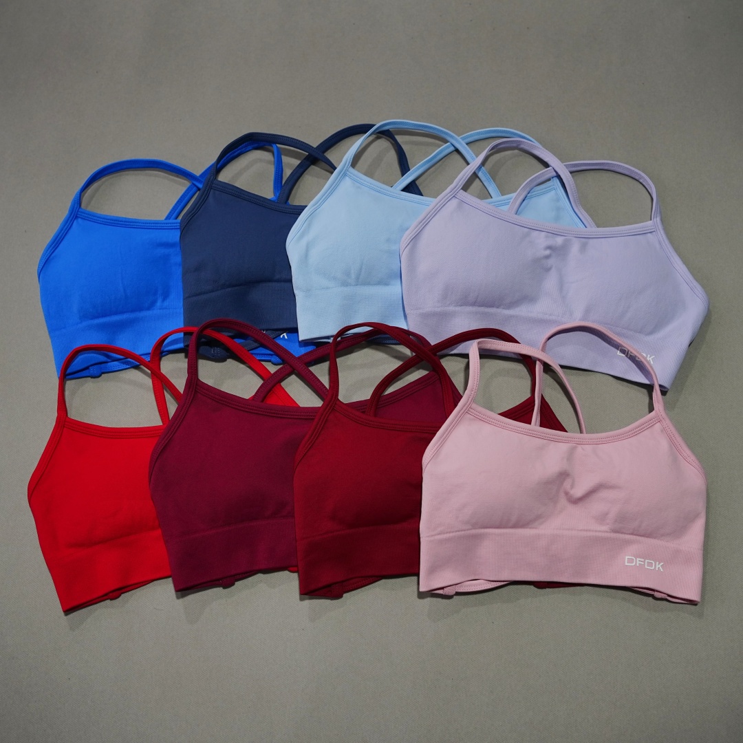 DFDK Ribbed Seamless Cross Bac - Yoga Fitness Up review and price