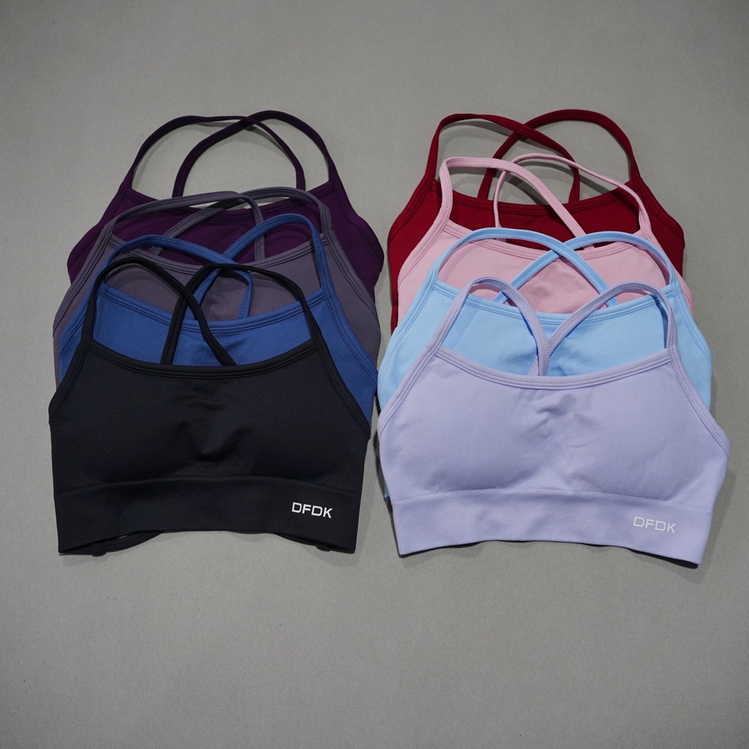 DFDK Ribbed Seamless Cross Bac - Yoga Fitness Up review and price