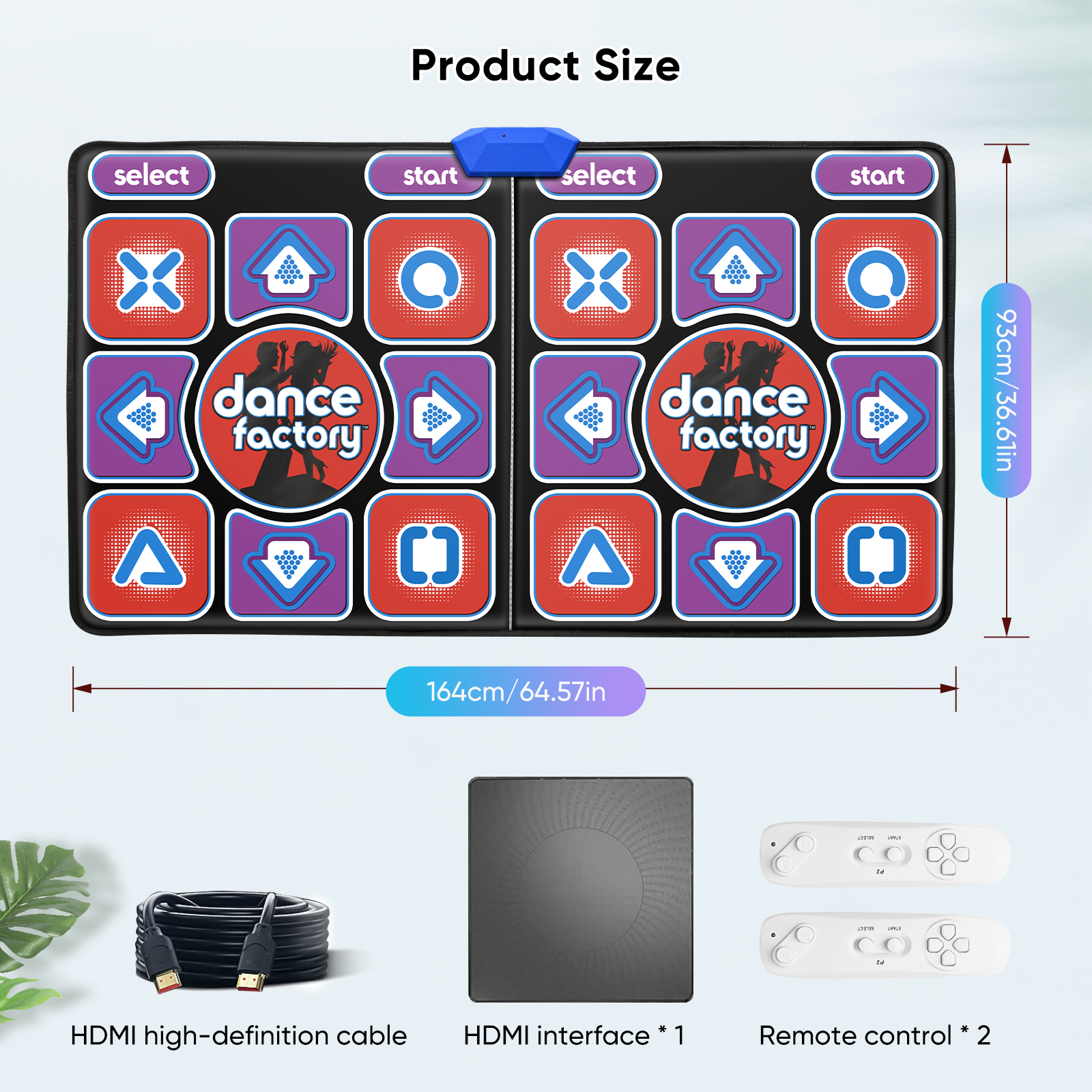HDMI Wireless Double Dance Mat - Yoga Update Fitness review and price